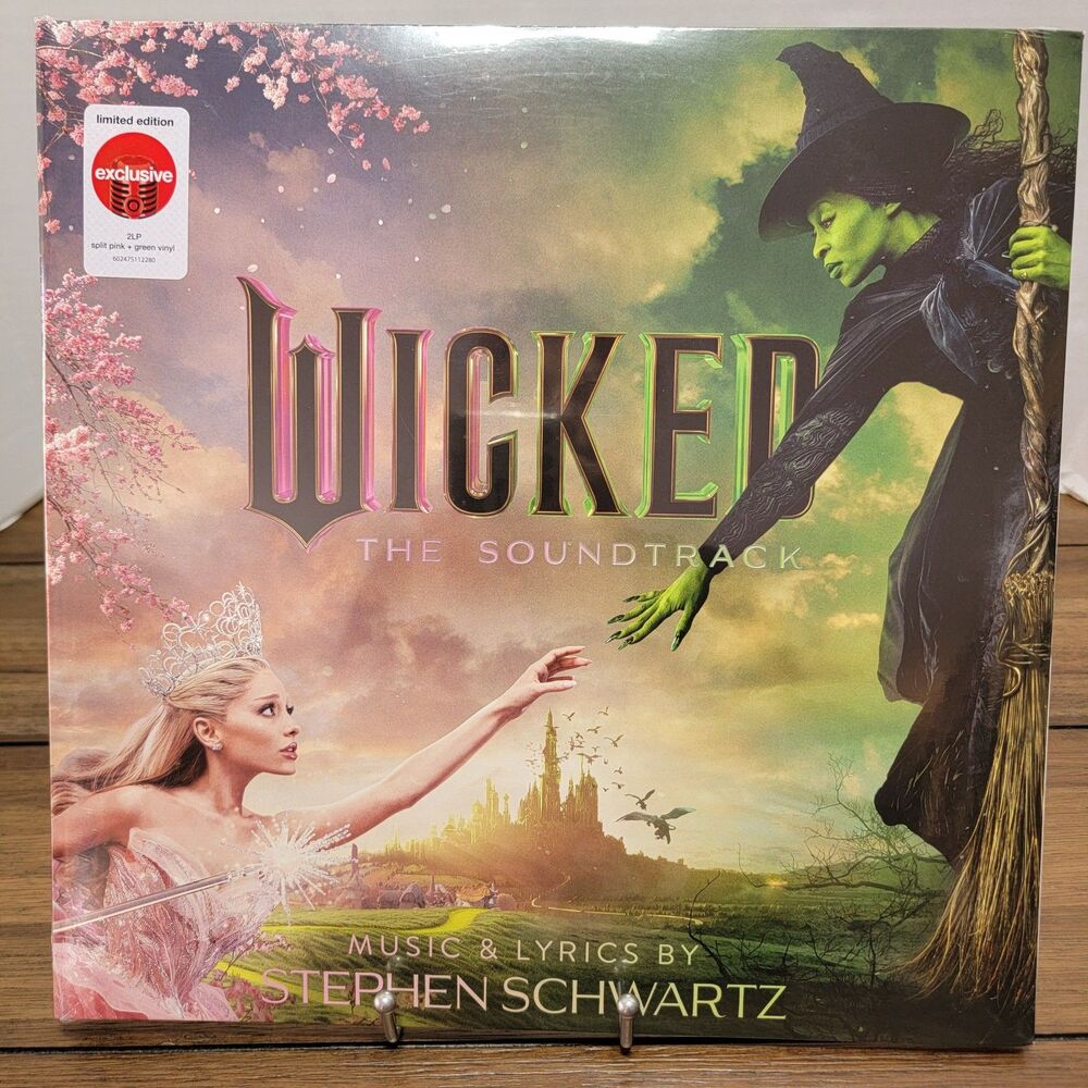 VINYL Wicked: The Soundtrack Limited Split Green Pink 2 LP - NEW / SEALED